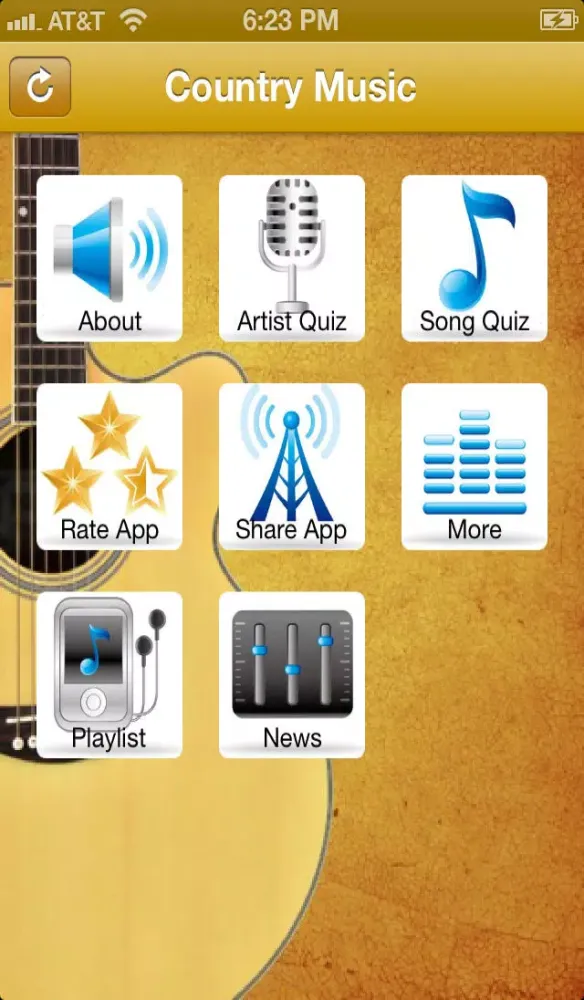 Country Music Trivia Quiz & News 스크린샷