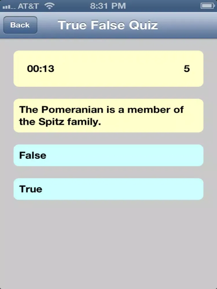 Dog Trivia - a Dog Lovers Quiz iPad  Screenshots