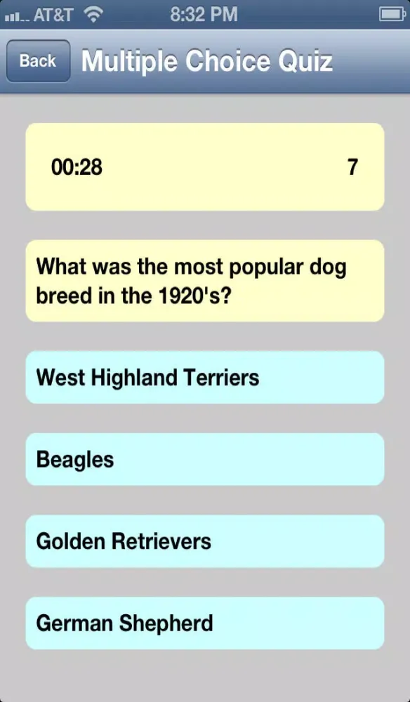 Dog Trivia - a Dog Lovers Quiz Screenshots