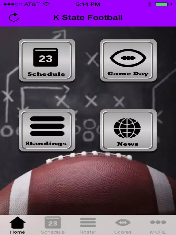 College Sports - Kansas State Football Edition iPad  Screenshots