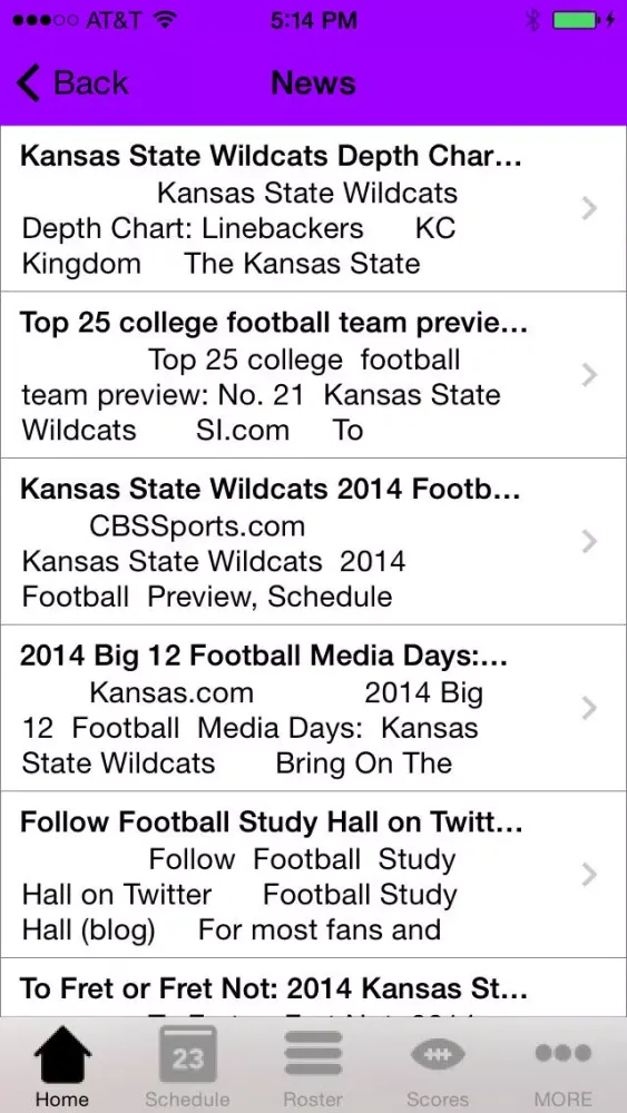 College Sports - Kansas State Football Edition Screenshots