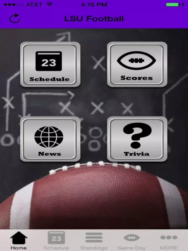 Capturas de pantalla de College Sports - LSU Football Edition iPad 