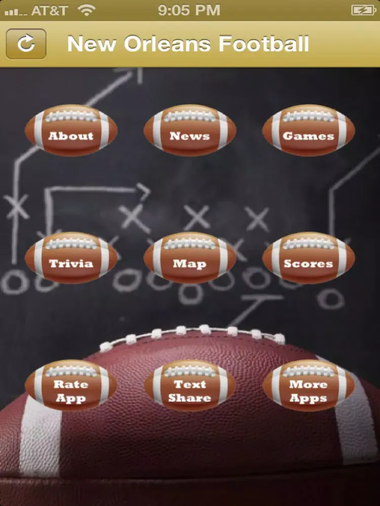 Capturas de tela do New Orleans Football - a Saints News App iPad 