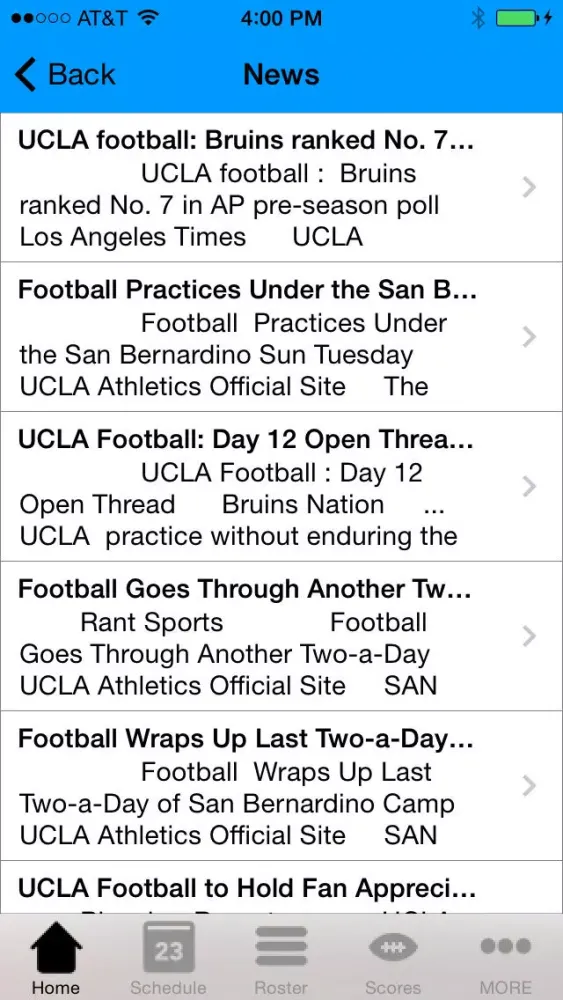 College Sports - UCLA Football Edition Screenshots