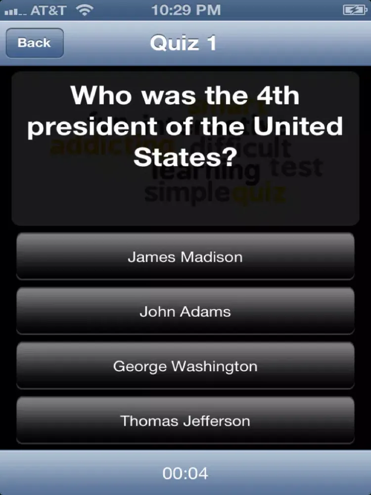 US Presidents Quiz - FREE iPad  स्क्रीनशॉट
