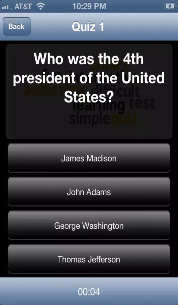 US Presidents Quiz - FREE स्क्रीनशॉट