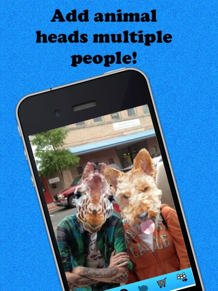 Zoo Booth Animal Faces - Photo Booth with Fun Animal Head Effects iPad  Screenshots