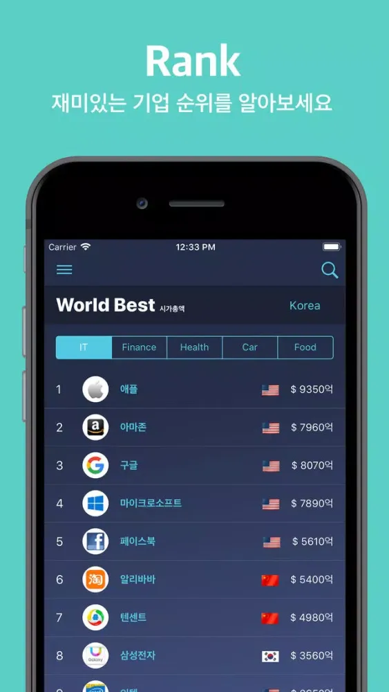 왓컴 (Whatcom) - 빅데이터 투자분석 Screenshots