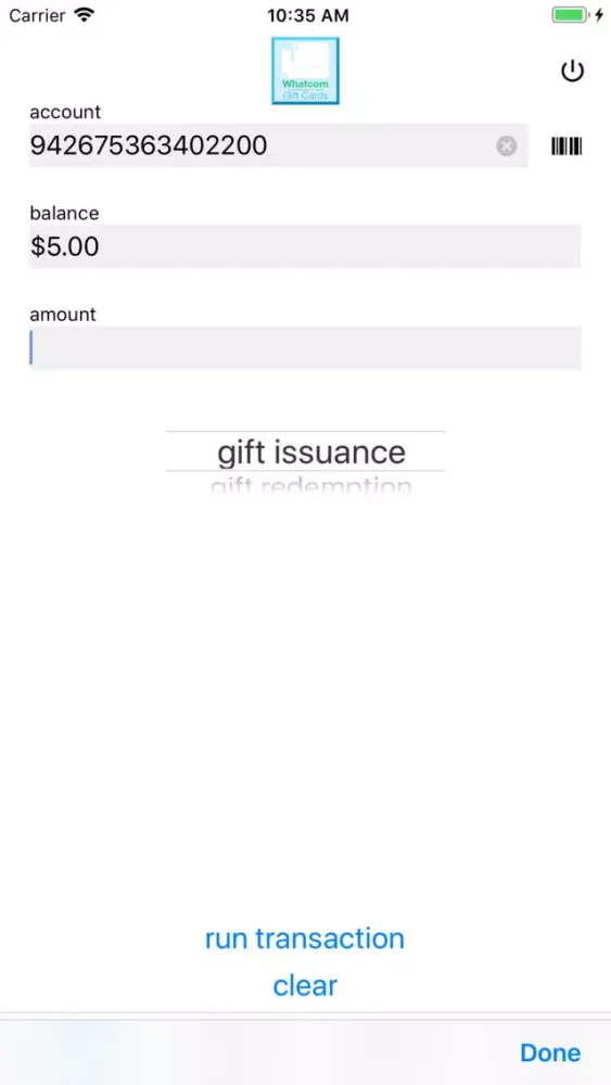 تصاویر Whatcom Gift Cards Terminal