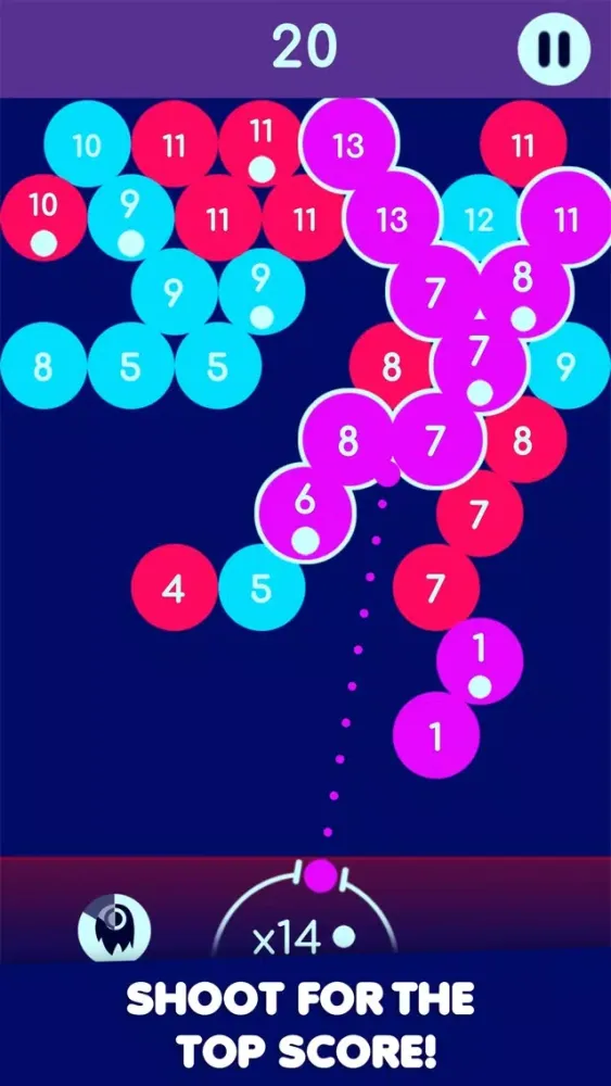 ภาพหน้าจอของ WHAT ( bubbles )