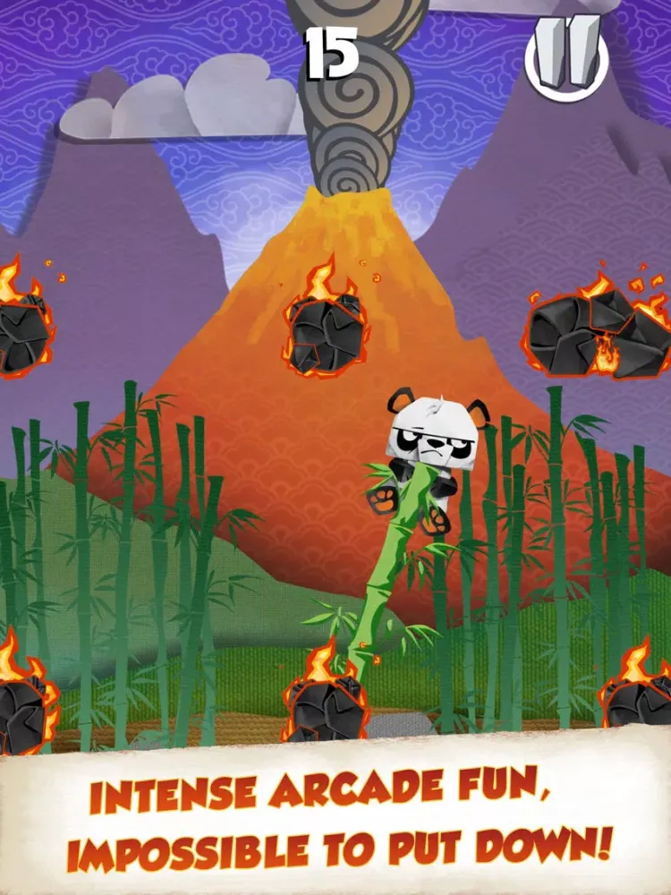 Capturas de tela do Cranky Bamboo! iPad 