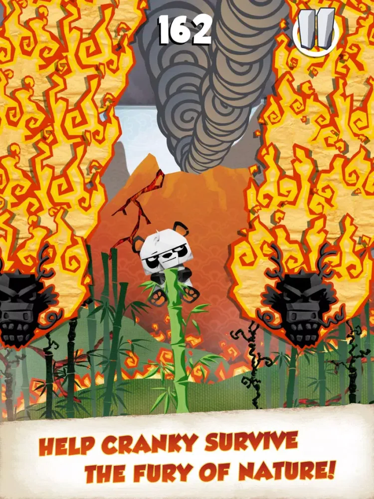 Capturas de tela do Cranky Bamboo! iPad 