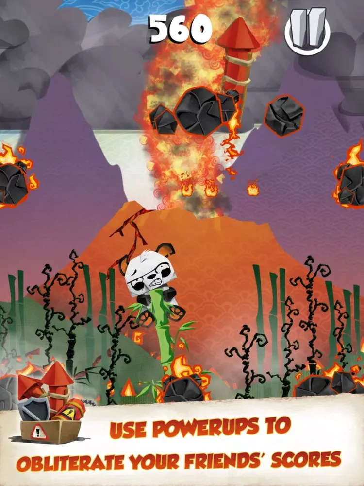 Capturas de tela do Cranky Bamboo! iPad 