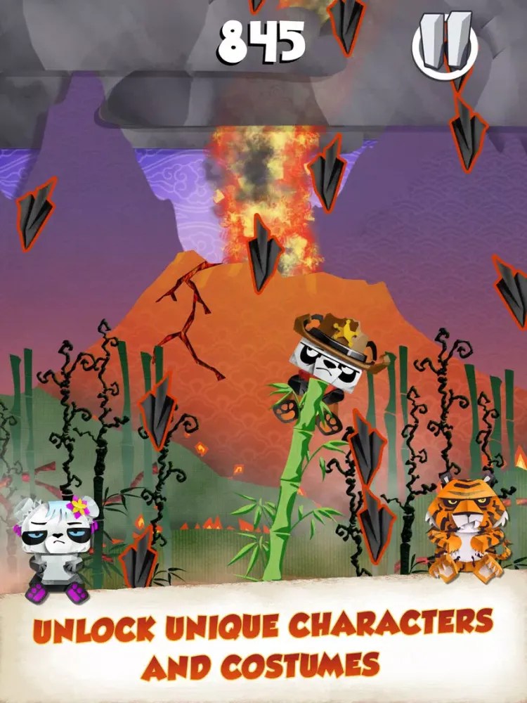 Capturas de tela do Cranky Bamboo! iPad 