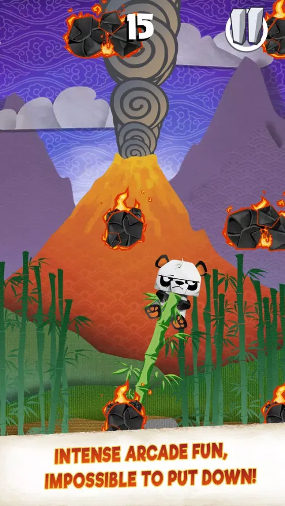 Capturas de tela do Cranky Bamboo!
