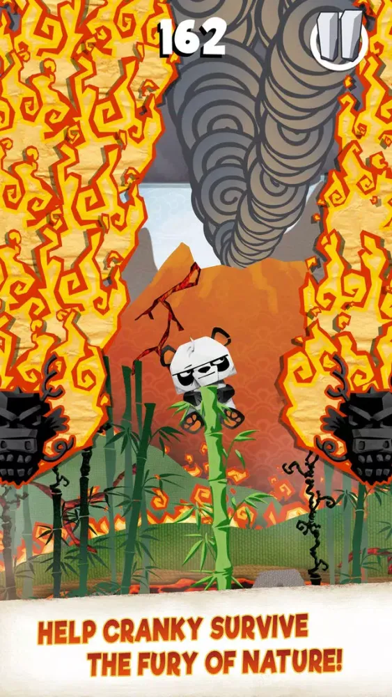 Capturas de tela do Cranky Bamboo!