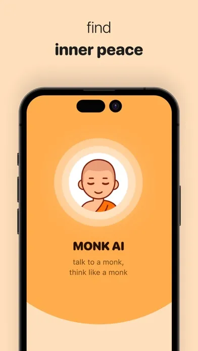 Monk AI - find inner peace Screenshots