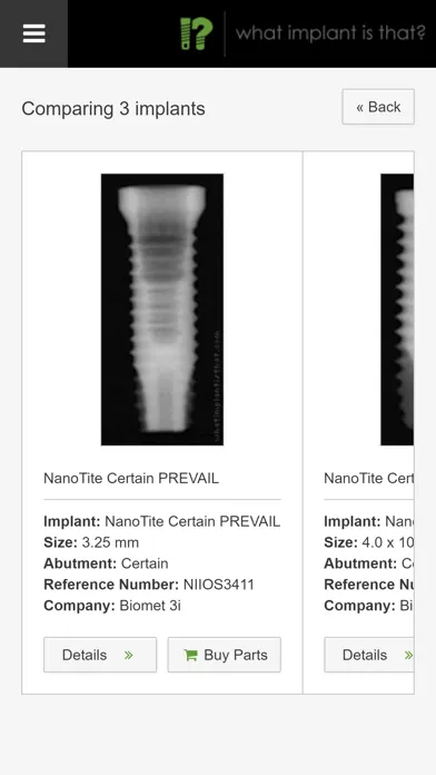Capturas de pantalla de What Implant Is That?