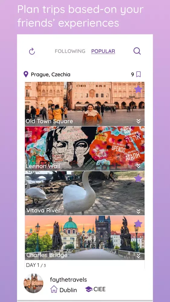 WhatNxt: The Study Abroad App 스크린샷