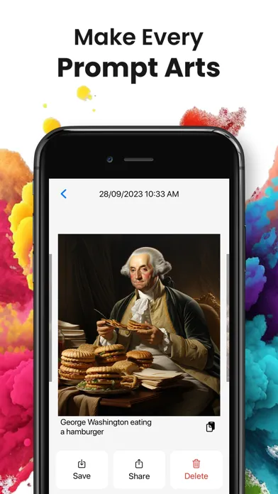 Capturas de pantalla de WhatPhoto - AI Art Generator