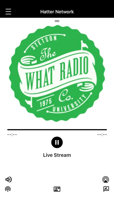 WHAT Radio Screenshots