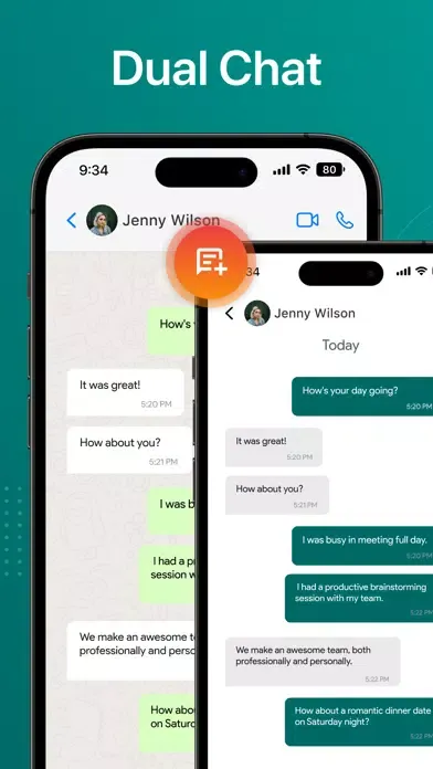 Capturas de pantalla de GBWhat Status & DP saver
