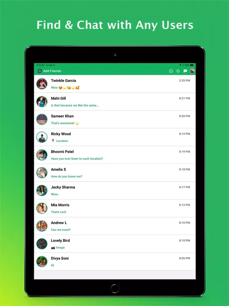 Скриншоты Parallel Space for WhatsApp WA iPad 