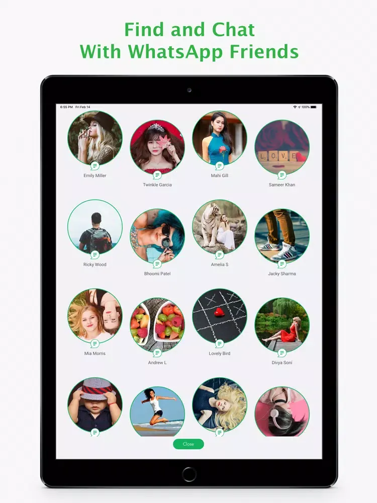 Скриншоты Parallel Space for WhatsApp WA iPad 
