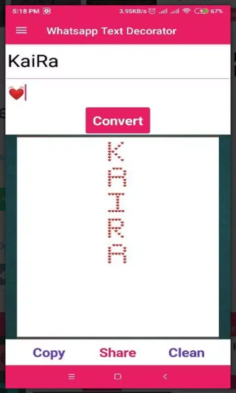 Whatsapp Text Decorator Ekran Görüntüleri