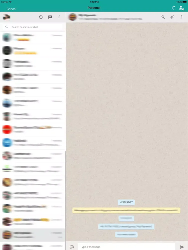 What Scanner WhatsWeb Pro iPad  스크린샷