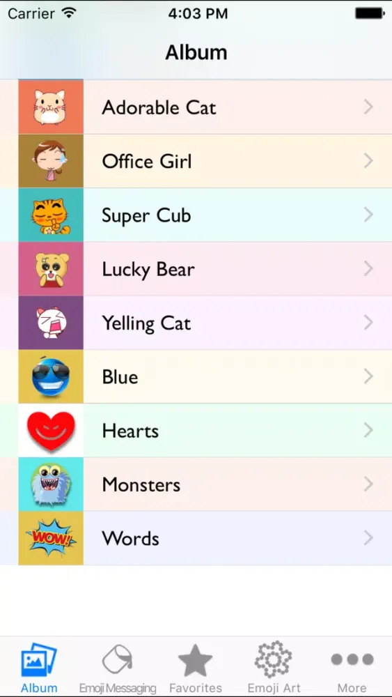 Emoji Stickers for Whatsapp and Text Lite Screenshots
