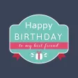Happy Birthday Cool Stickers