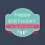 Happy Birthday Cool Stickers