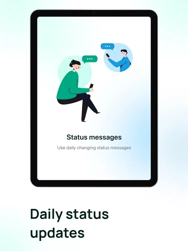 تصاویر Duo messenger for WhatsApp iPad 