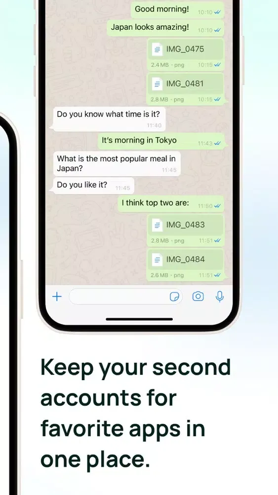 تصاویر Duo messenger for WhatsApp