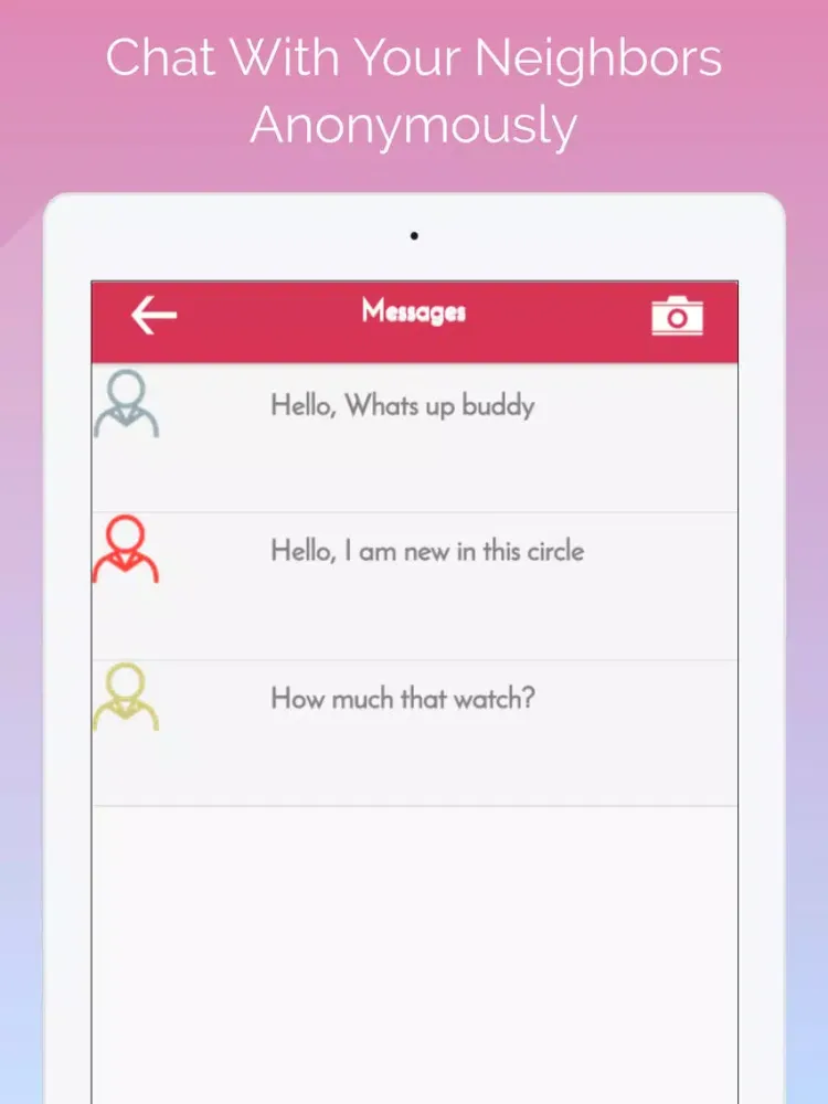 my circle - local postings iPad 应用截图