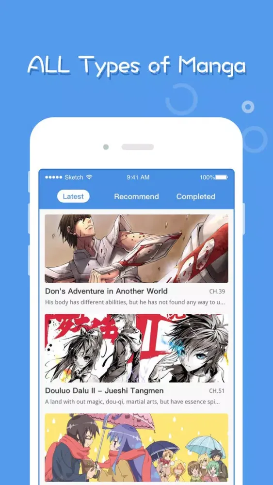 WhatsManga Screenshots