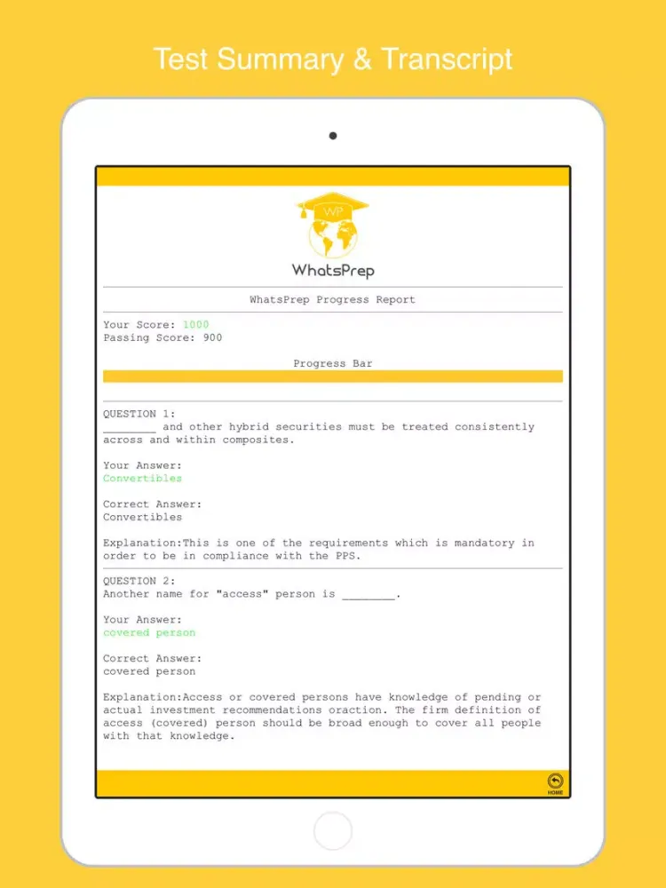 ASQ: CMQ-OE - 2018 iPad  سکرین شاٹس