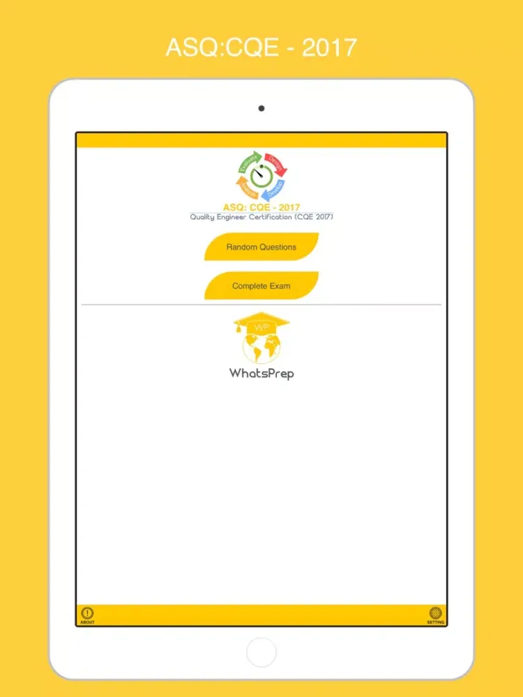 صور ASQ: Certified Quality Engineer - CQE 2017 iPad 