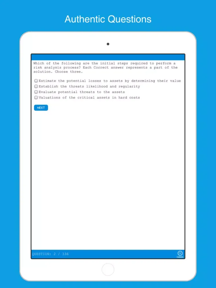 ISC2: CSSLP - 2018 iPad  Screenshots