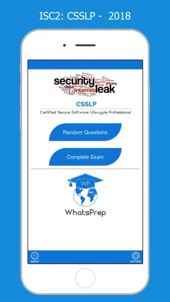 ISC2: CSSLP - 2018 Screenshots