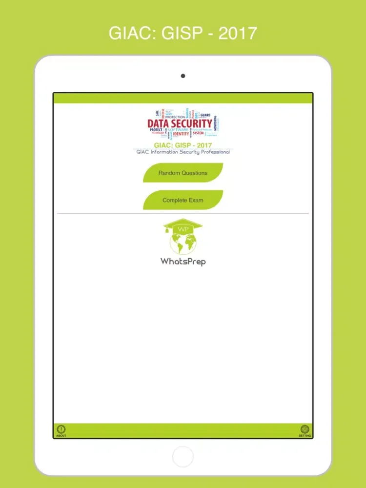 GISP: GIAC Information Security Professional iPad  سکرین شاٹس