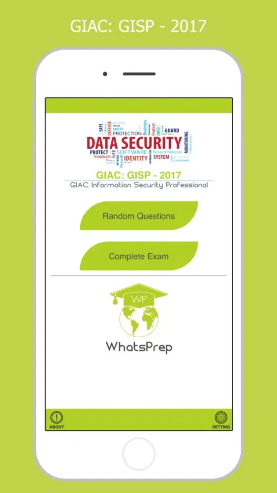 GISP: GIAC Information Security Professional سکرین شاٹس