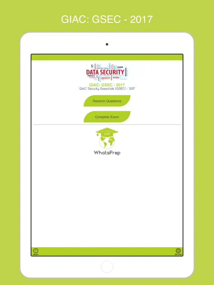 Capturas de tela do GSEC: GIAC Security Essentials (GSEC) iPad 