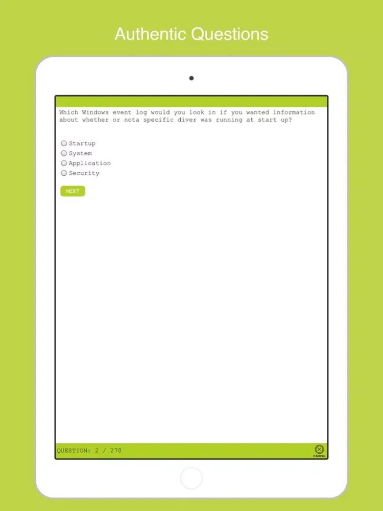 Capturas de tela do GSEC: GIAC Security Essentials (GSEC) iPad 