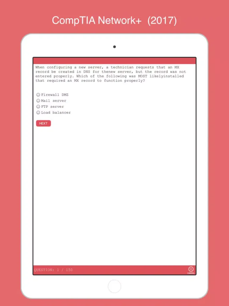 تصاویر N10-006: CompTIA Network+ (2017) iPad 