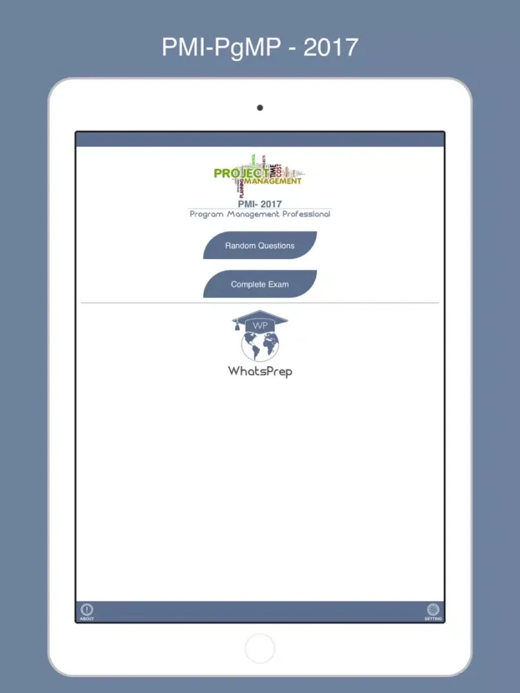 تصاویر PMI: Program Management Professional (PgMP) iPad 