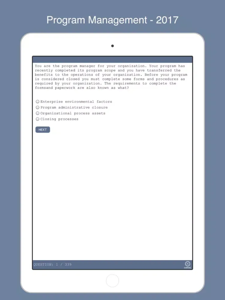 تصاویر PMI: Program Management Professional (PgMP) iPad 
