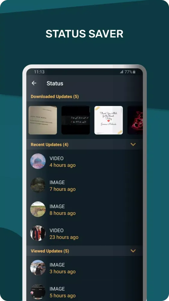 Recover Deleted Chat, Messages سکرین شاٹس