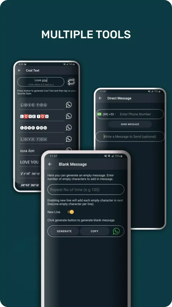 Recover Deleted Chat, Messages سکرین شاٹس
